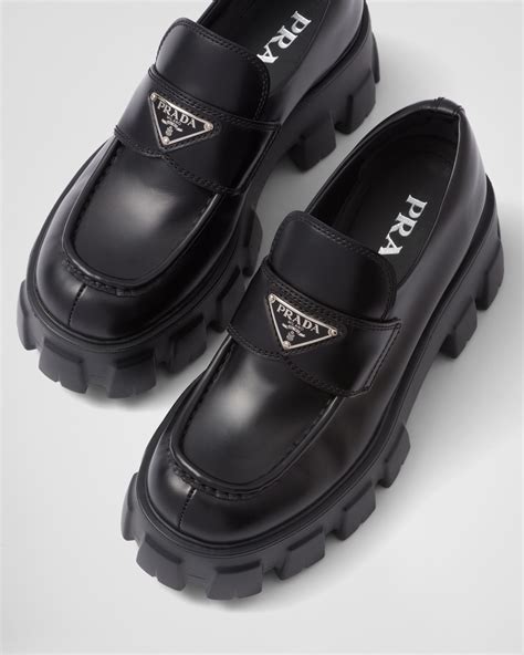 loffers prada|prada monolith loafers women's.